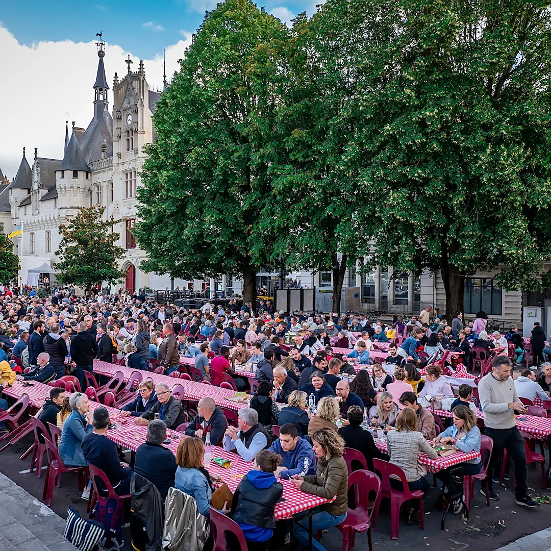 Grandes Tablées du Saumur-Champigny 2023 – grand dîner festif organisé par les vignerons